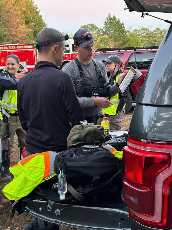 Flight Tactics coordinating search and rescue with a live geospatial map